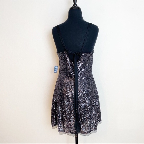 FP Violet Shimmering Cocktail Slip Dress NWT - Picture 14 of 16